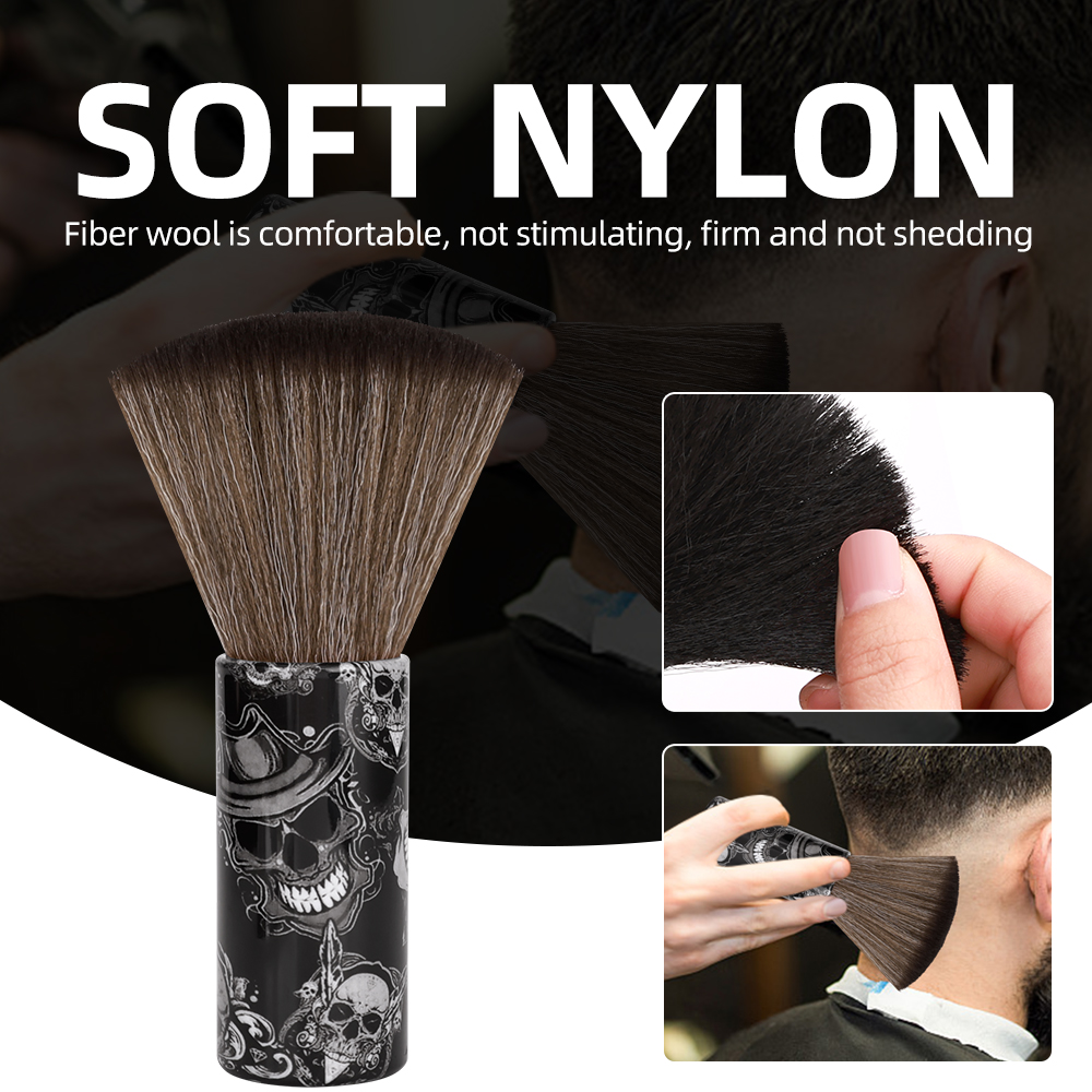 Barber duster brush